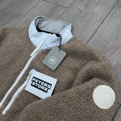 Canada Goose Fleece Jacket Beige Size Large RRP £650+