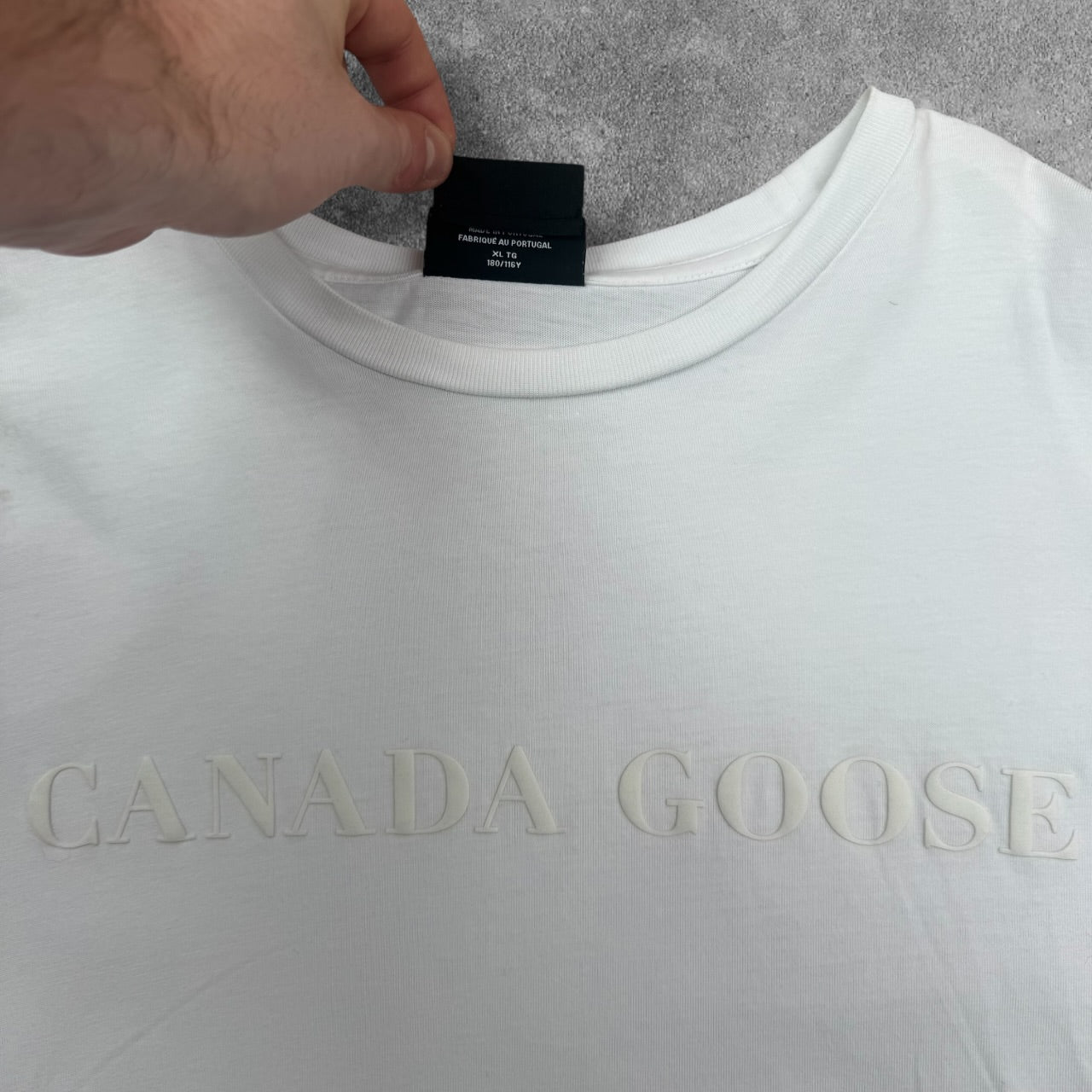Canada Goose White T-Shirt XL RRP £170