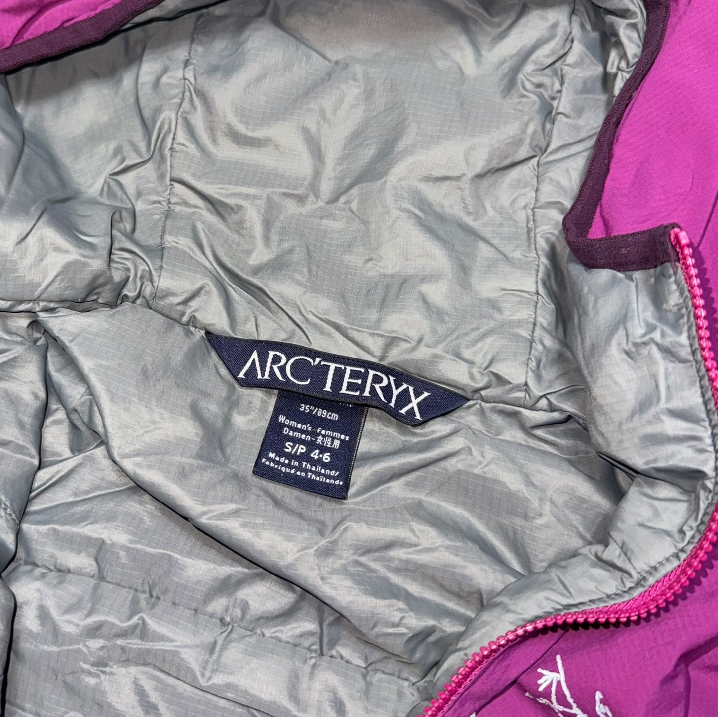 Vintage Arcteryx Atom Jacket Hot Pink RRP £260