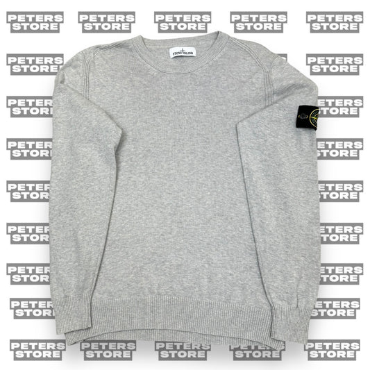 Stone Island Grey Knit Jumper