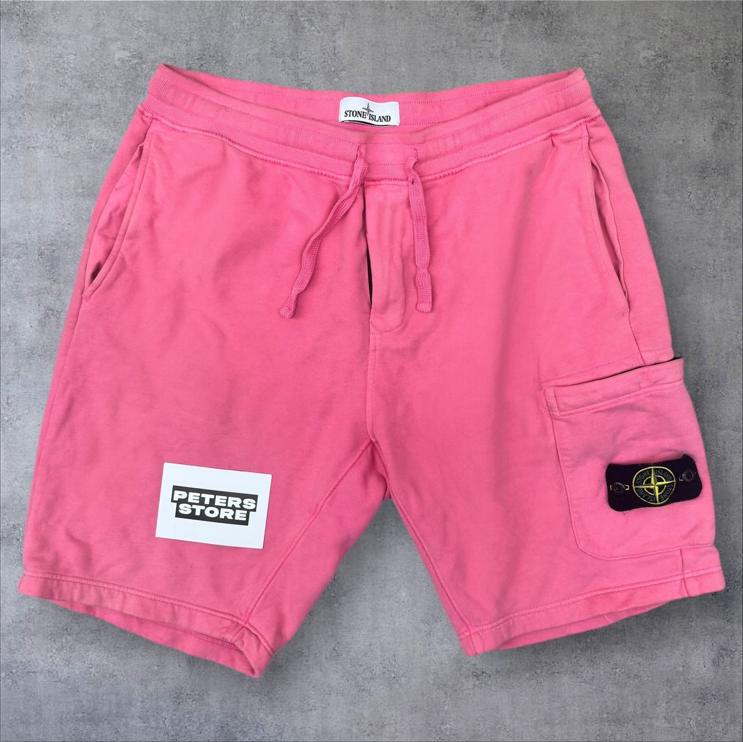 Stone Island Bermuda Shorts Hot Pink RRP £300