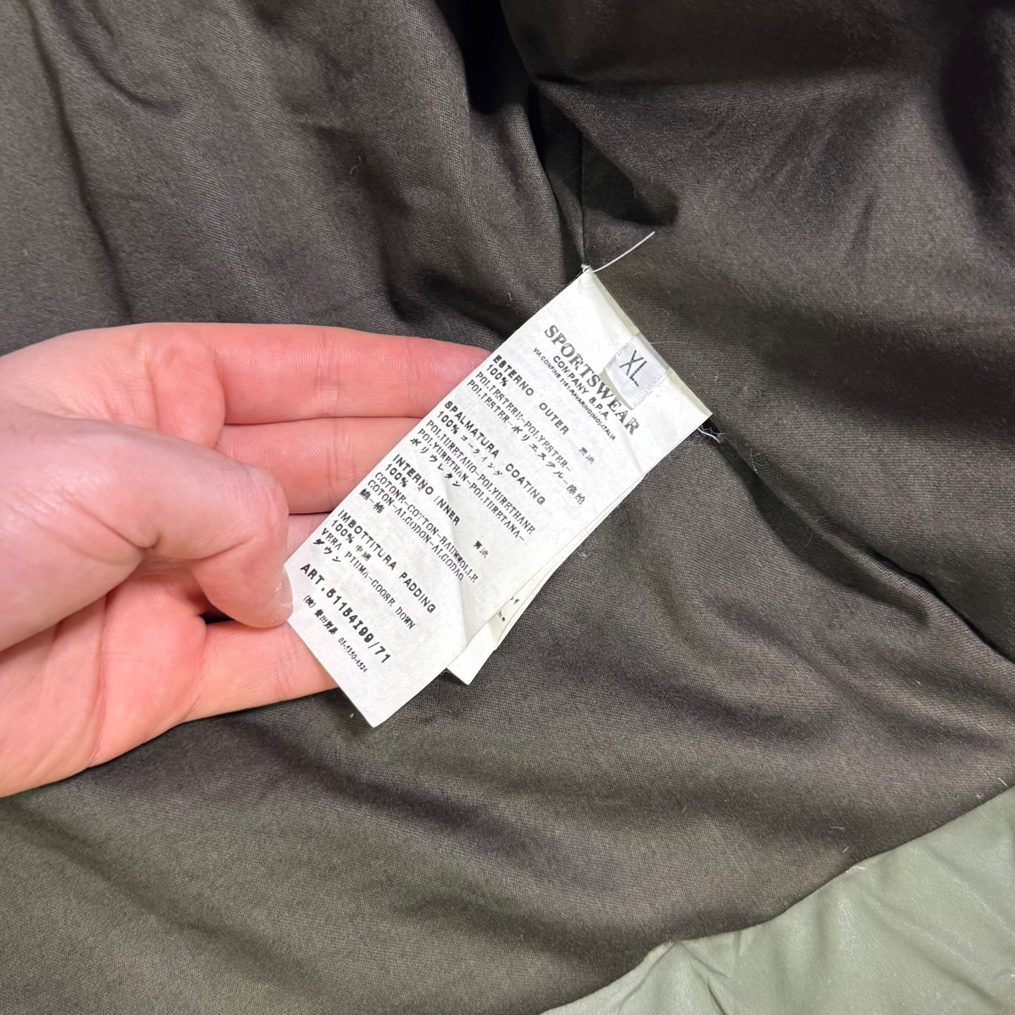 Vintage Stone Island Ice Jacket XL RRP £750