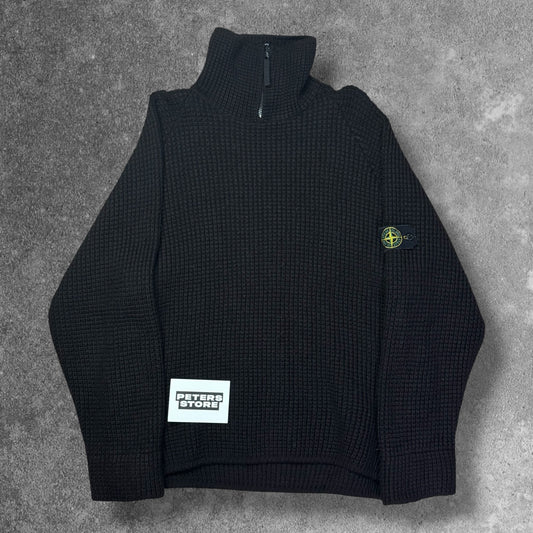 Stone Island Heavy Knit Zip Jumper XL RRP £425