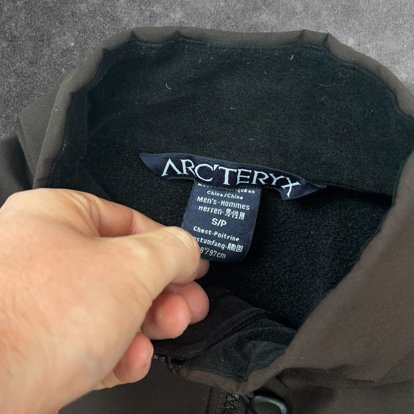 Vintage Arc'teryx Gamma MX Softshell Men's Small Brown RRP £300
