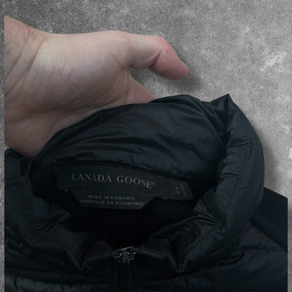 Canada Goose Hybridge Knit Pullover Men's Medium Black Hybrid Down RRP £795