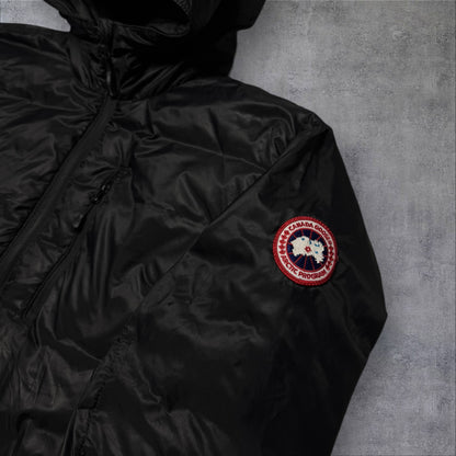 Canada Goose Lodge Hooded Jacket Black Size Medium RRP £595
