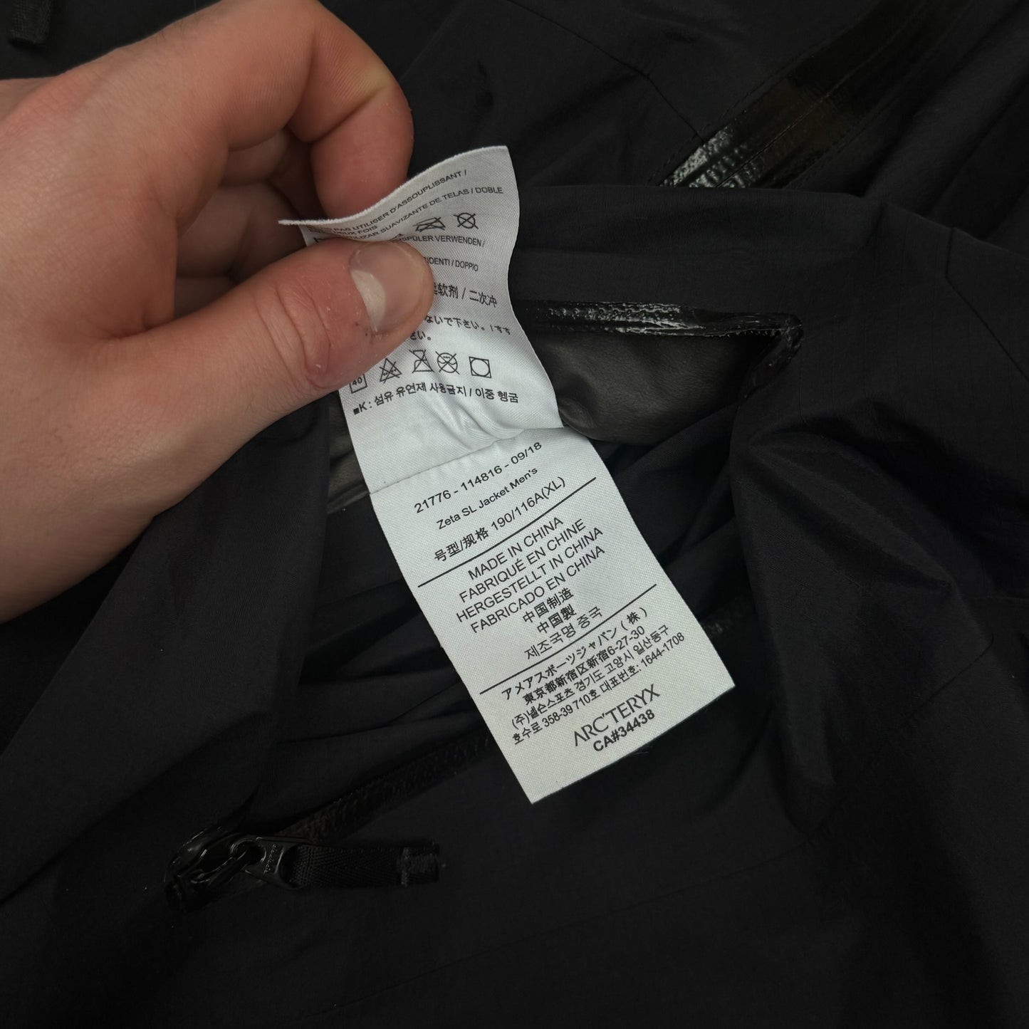 Arc'teryx Zeta Gore-Tex Jacket Size XL RRP £450
