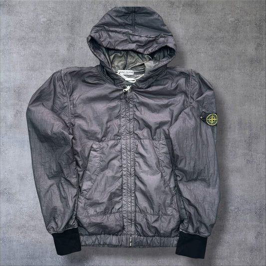 Stone Island Mesh Badge Jacket XL 2008 Charcoal RRP £600