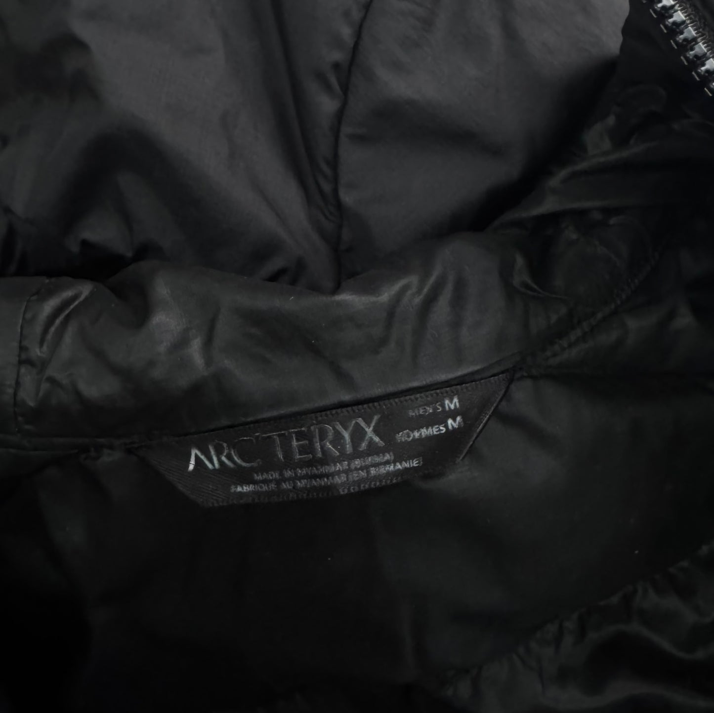 Arc’teryx Thorium Puffer Jacket Black Medium RRP £450