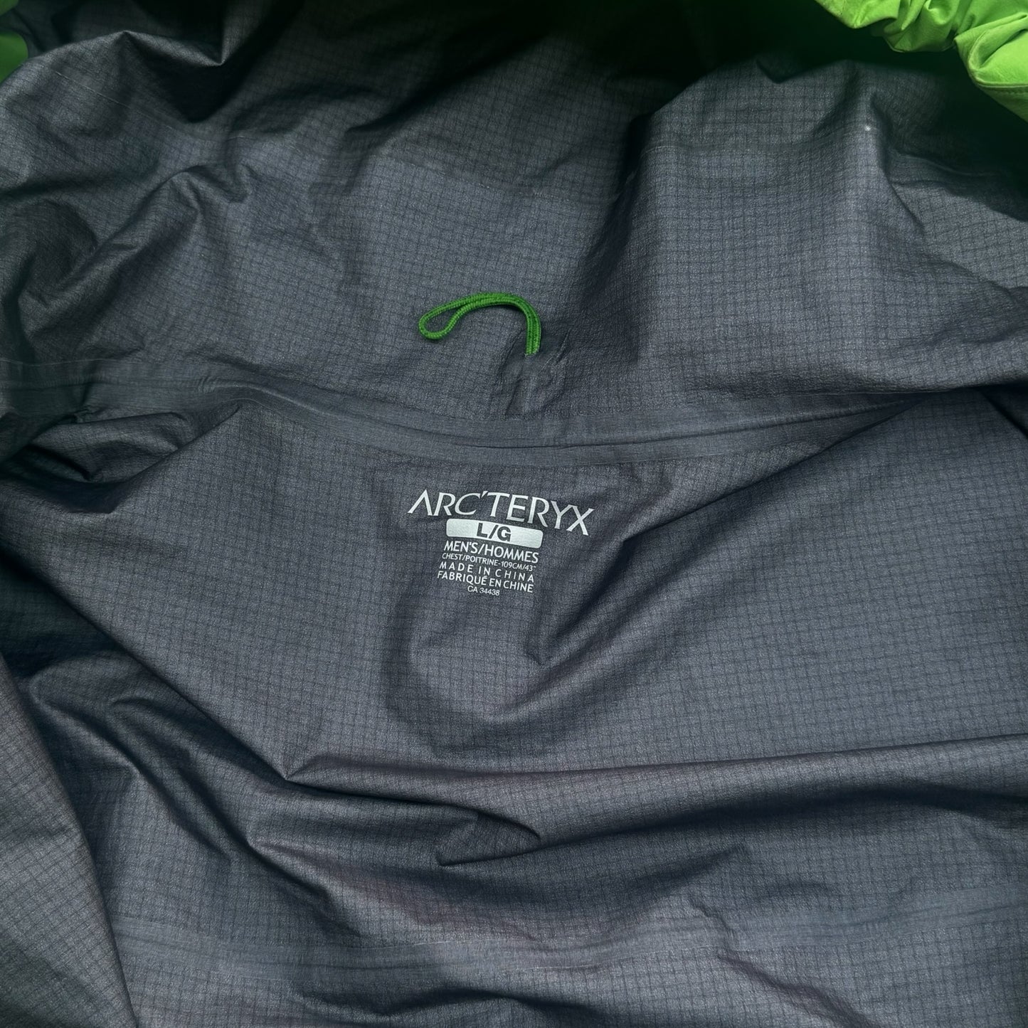 Arc'teryx Alpha FL Gore-Tex Pro Men's Large Green RRP £700