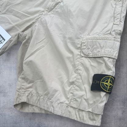 Stone Island Cargo Shorts Beige Newer Season Size 33W RRP £325