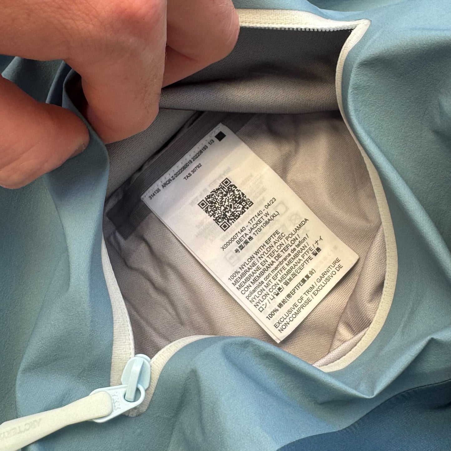 Arc'teryx Beta Gore-Tex Jacket Women's XL Serene Solace Colourway 2023 RRP £350