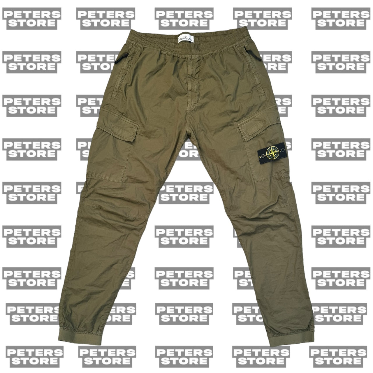 Stone Island Khaki Brown Cargos