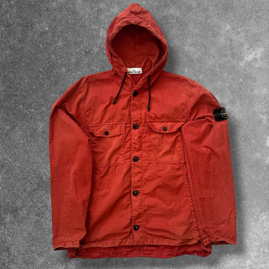 Stone Island Hooded Overshirt Men's Medium Fits S/M RRP £425