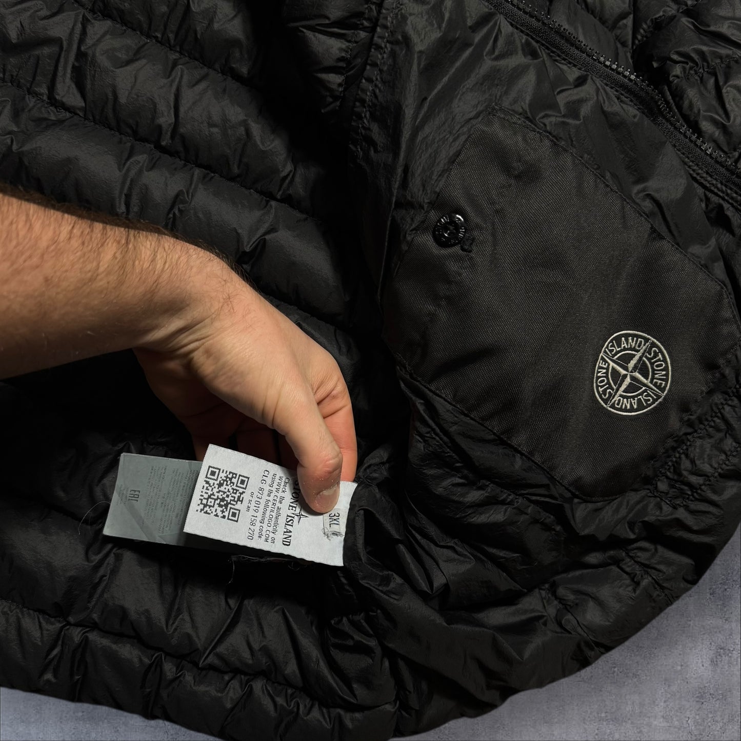 Stone Island Micro Yarn Down Puffer Jacket 2XL RRP £650