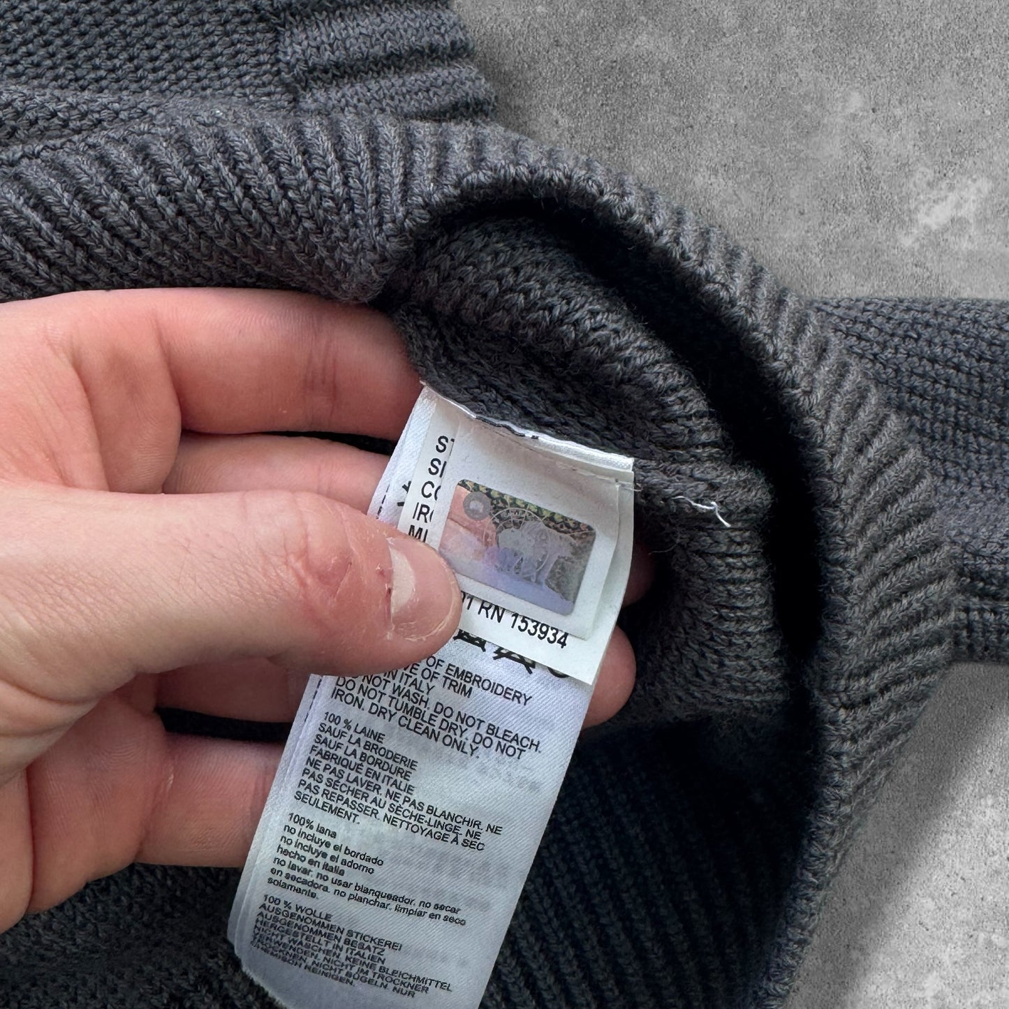 Canada Goose Wool Knit Jumper Size Medium Fits Large RRP £325