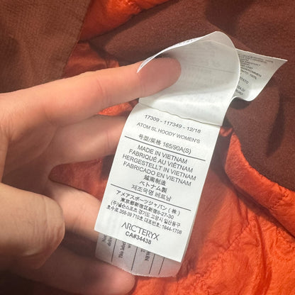 Arc’teryx Womens Atom SL Hoody Small RRP £200