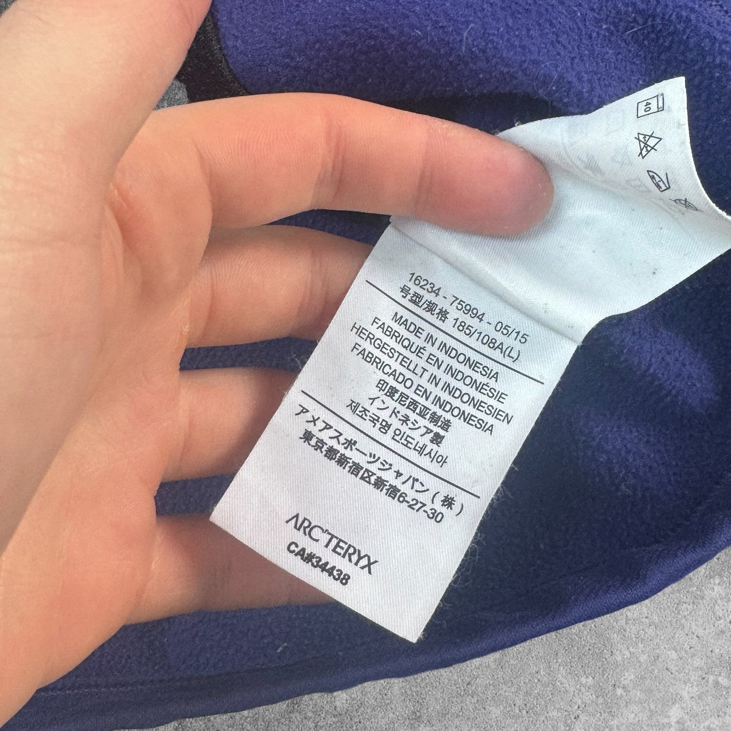 Arc'teryx Kyanite Fleece Size Large RRP £180
