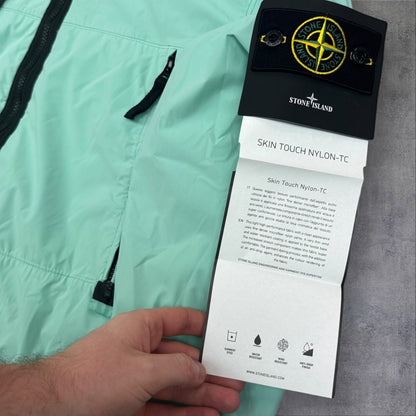 Stone Island Skin Touch Mint Green Jacket Medium Brand New With Tags RRP £750