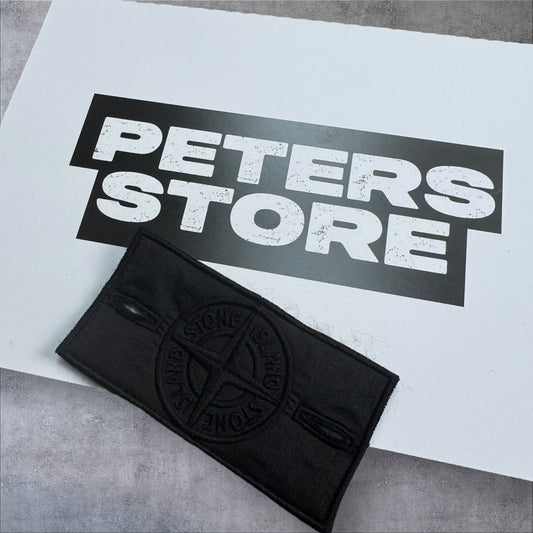 Stone Island Shadow Project Badge Black