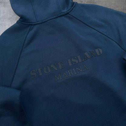 Stone Island Marina Hoodie Medium Navy RRP £325+