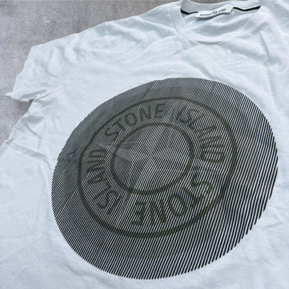 Stone Island Hologram Tee White Size Medium RRP £200+