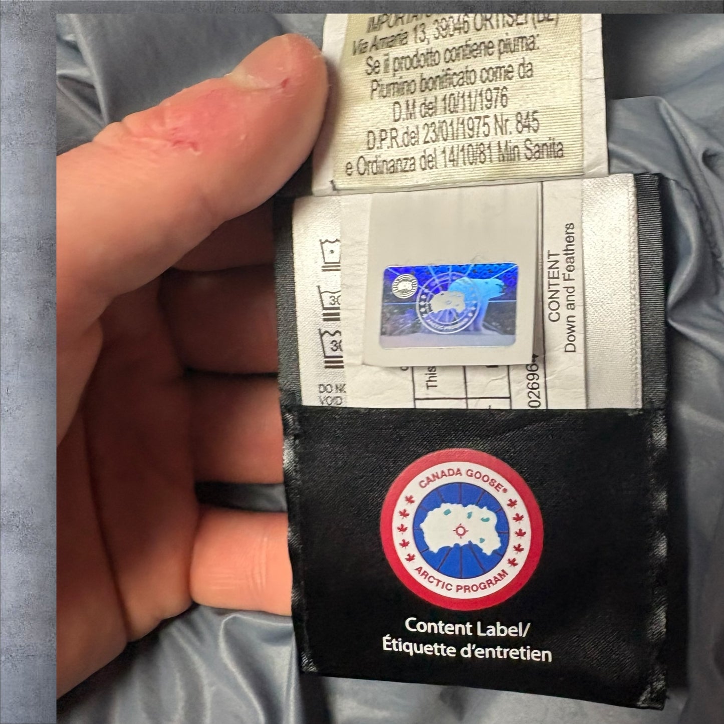 Canada Goose Armstrong Jacket Blue Size Medium RRP £750