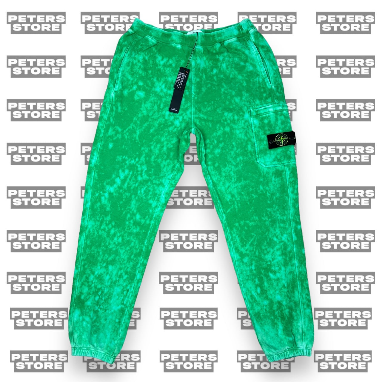 Stone Island Green Acid Wash Joggers