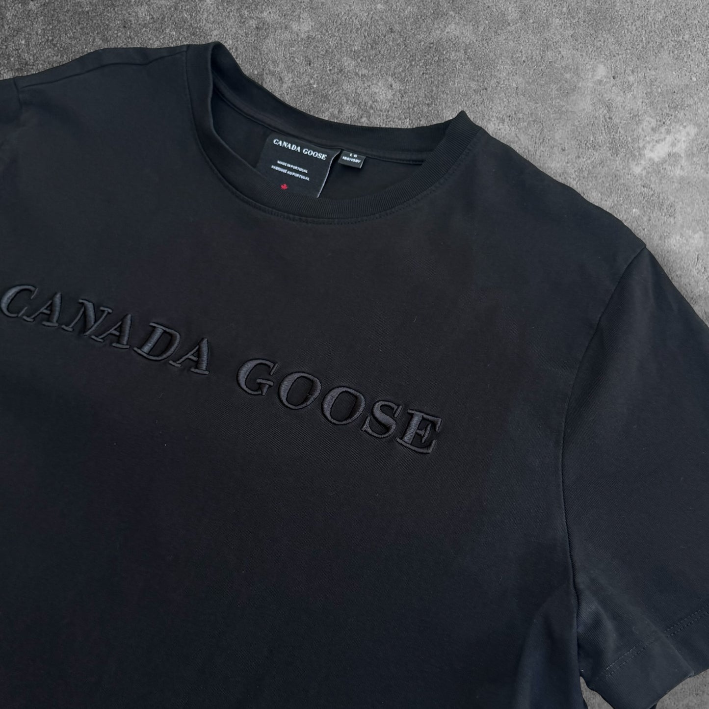 Canada Goose Large T-Shirt Embroidery Logo Crew RRP £150