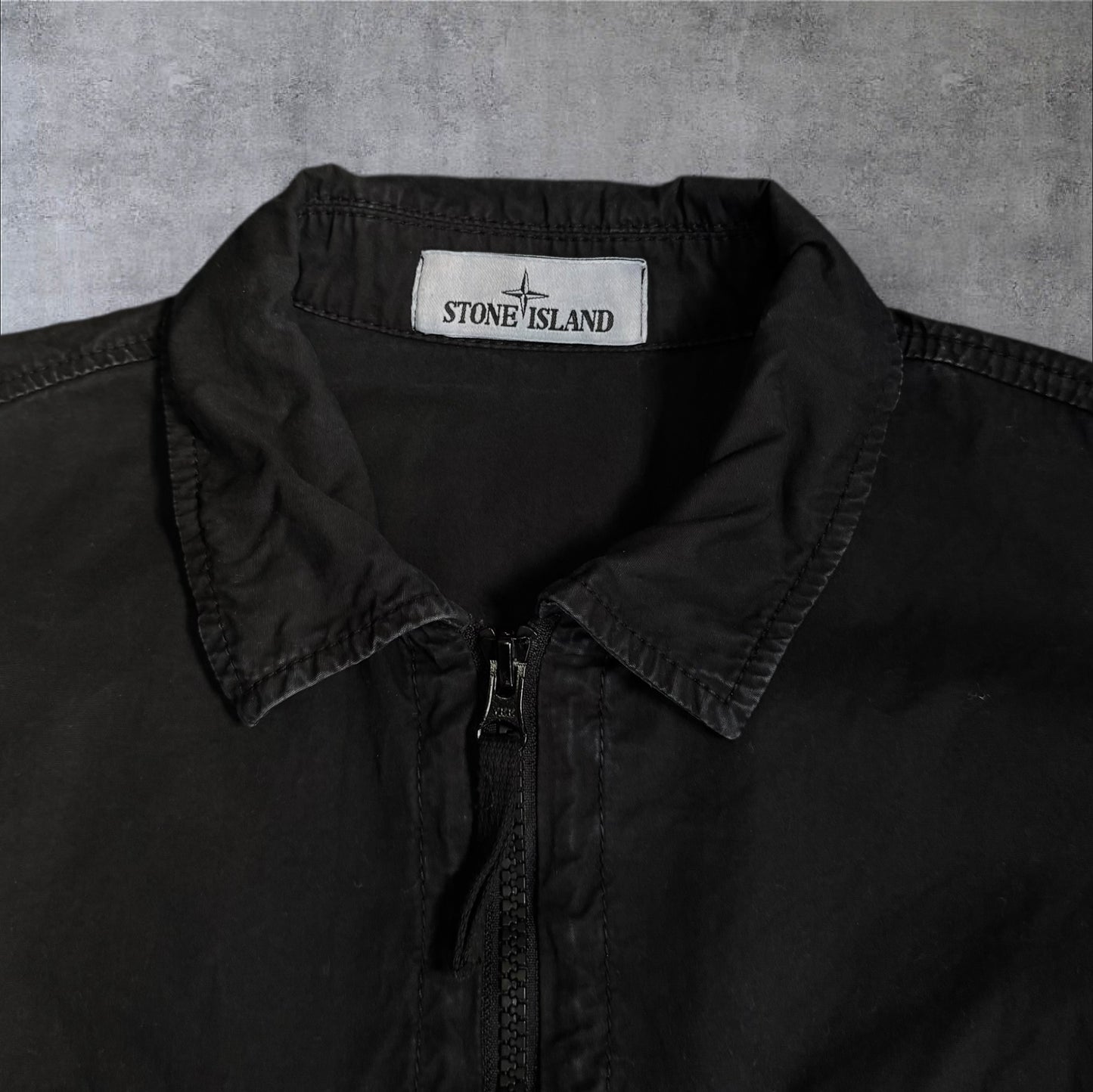 Stone Island Overshirt Black Size Medium RRP £425+