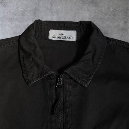Stone Island Overshirt Black Size Medium RRP £425+