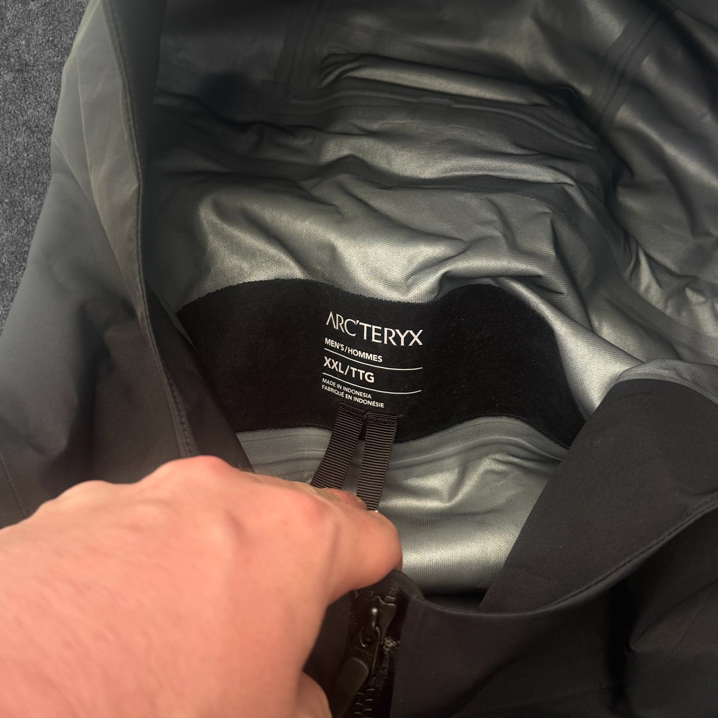 Arc'teryx Beta Gore-Tex Jacket Men's XXL Black Mint Condition RRP £350