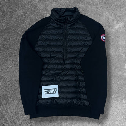 Canada Goose Hybridge Knit Pullover Men's Medium Black Hybrid Down RRP £795