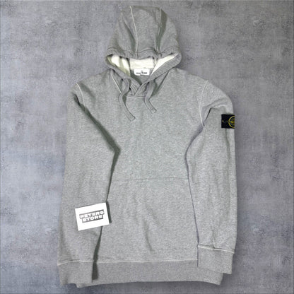 Stone Island Grey Pullover Hoodie Size XL RRP £300+