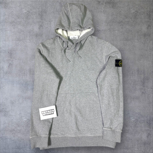Stone Island Grey Pullover Hoodie Size XL RRP £300+