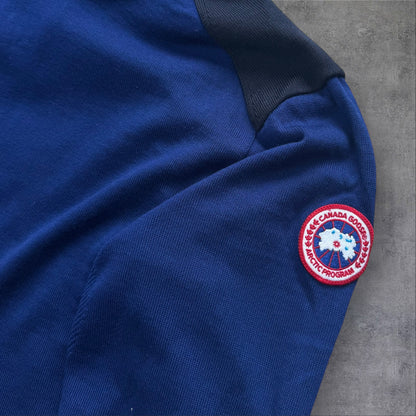 Canada Goose Merino Wool Hoodie Royal Blue Large RRP £350