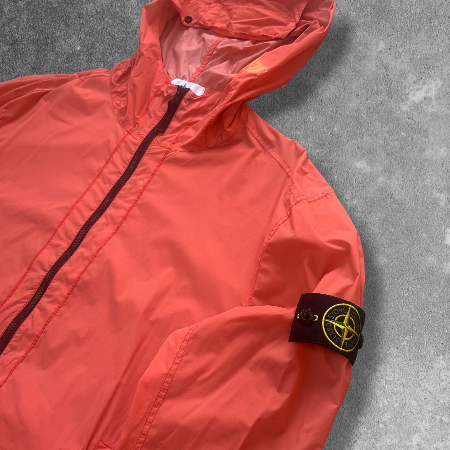 Stone Island Skin Touch Jacket XL Orange RRP £375