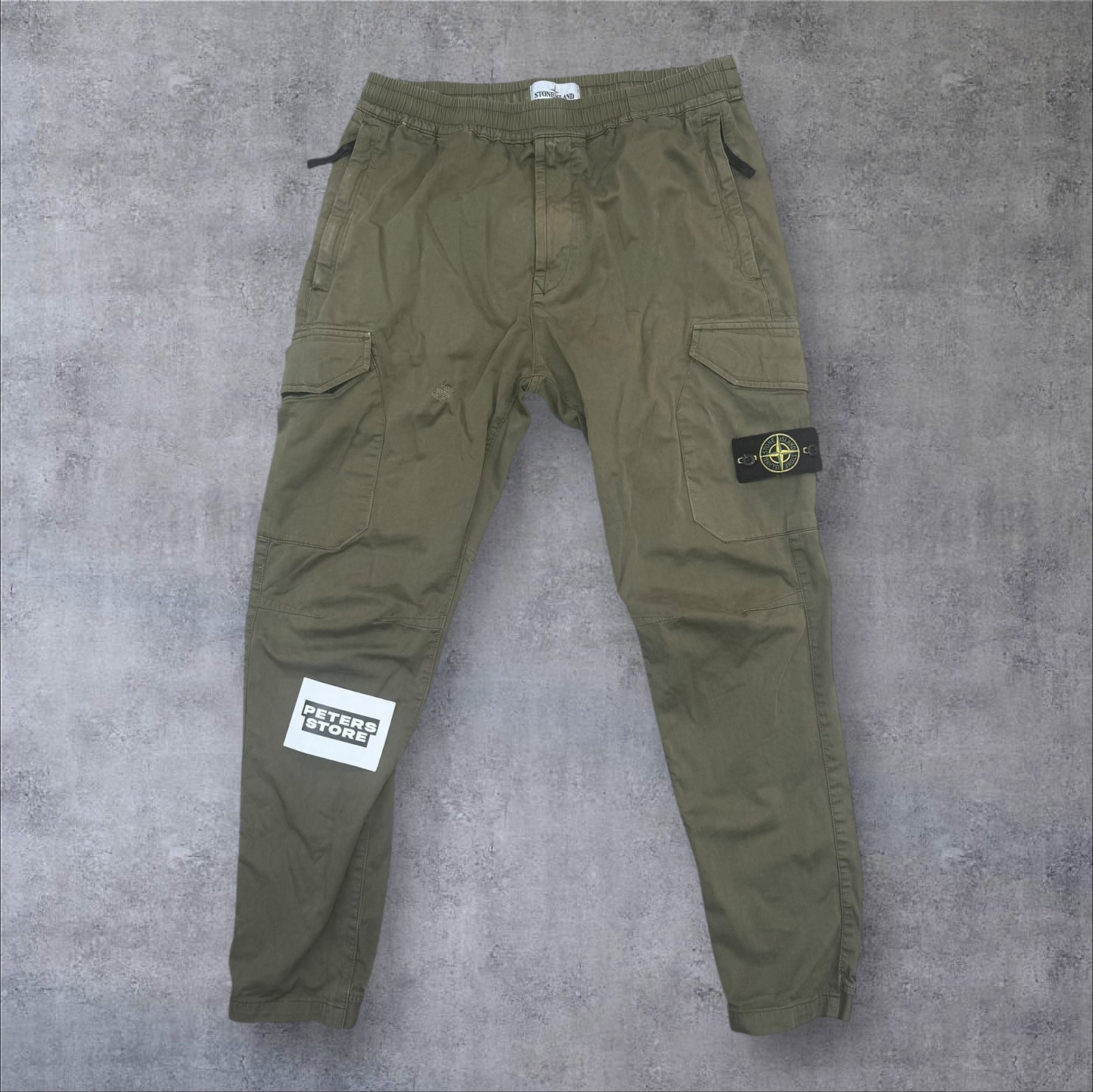 Stone Island Cargo Trousers Size 34W RRP £385
