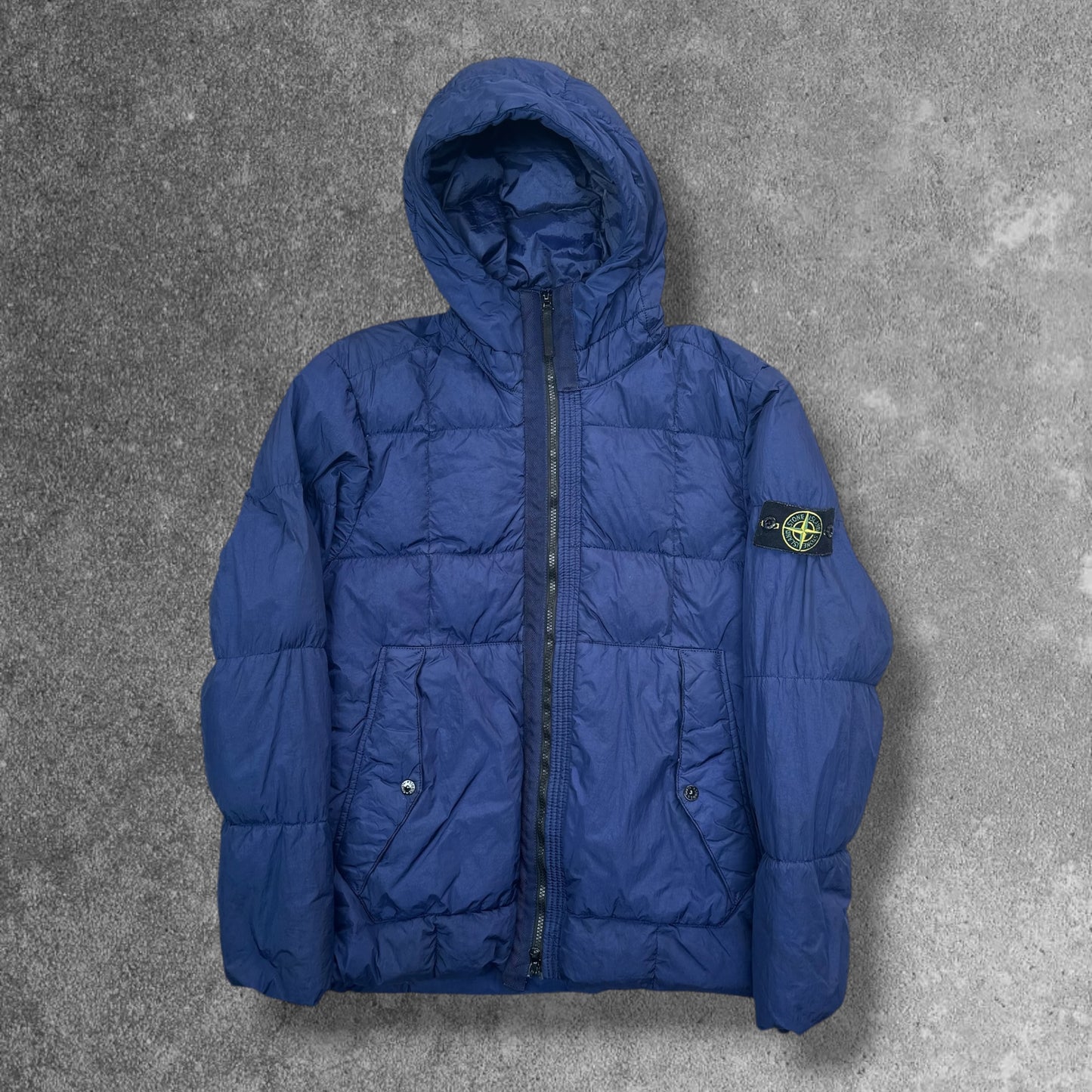 Stone Island Garment Dyed Down Puffer Jacket Size Large RRP £900