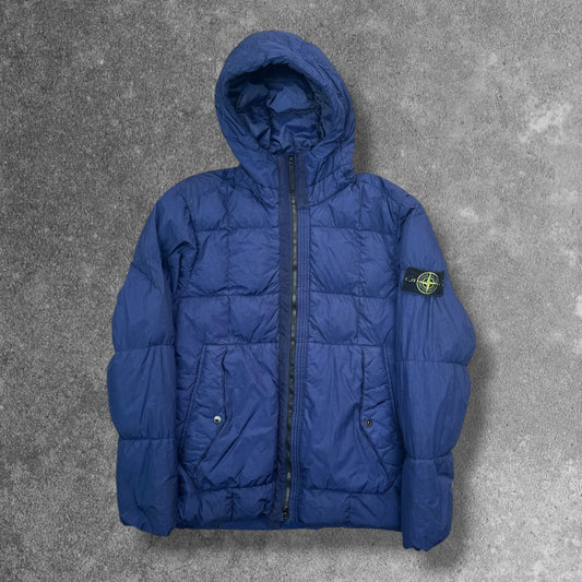 Stone Island Garment Dyed Down Puffer Jacket Size Large RRP £900