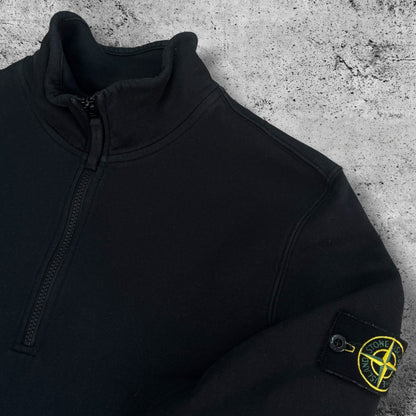 Stone Island Quarter Zip Men's Large Black RRP £350