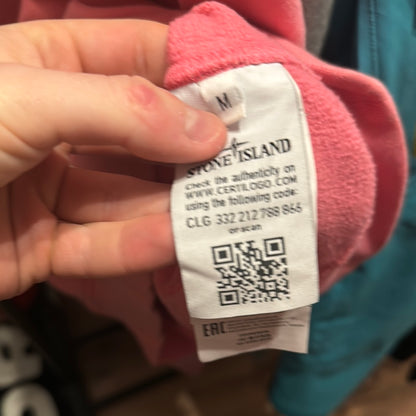 Stone Island Hot Pink Sweater