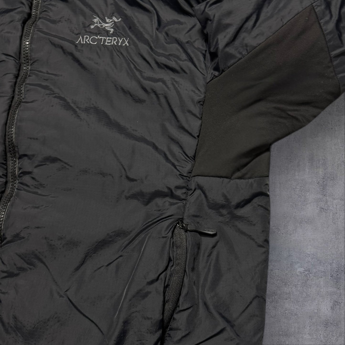 Arcteryx Heavyweight Insulated Jacket Size XL Black RRP £350
