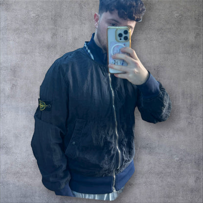 Stone Island Screen Carbon Silk Jacket – XL (Fits Large) RRP £675+