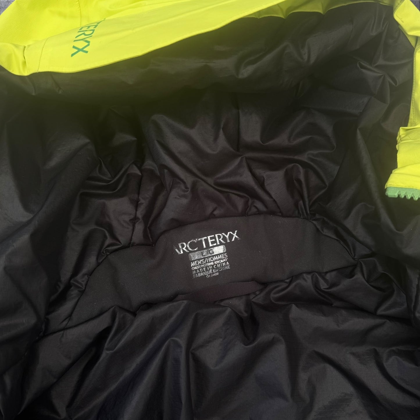 Arc’teryx Insulated GORE-TEX Jacket Yellow Size Large RRP £600+