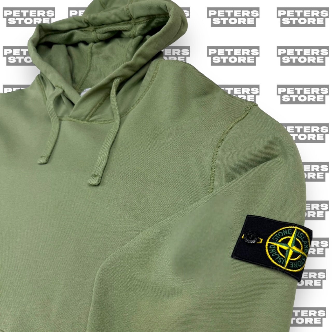 Stone Island Khaki  Hoodie