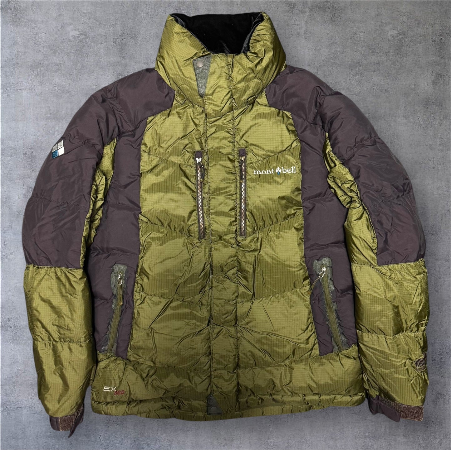 Montbell Windstopper Khaki Jacket Size 100 RRP £280