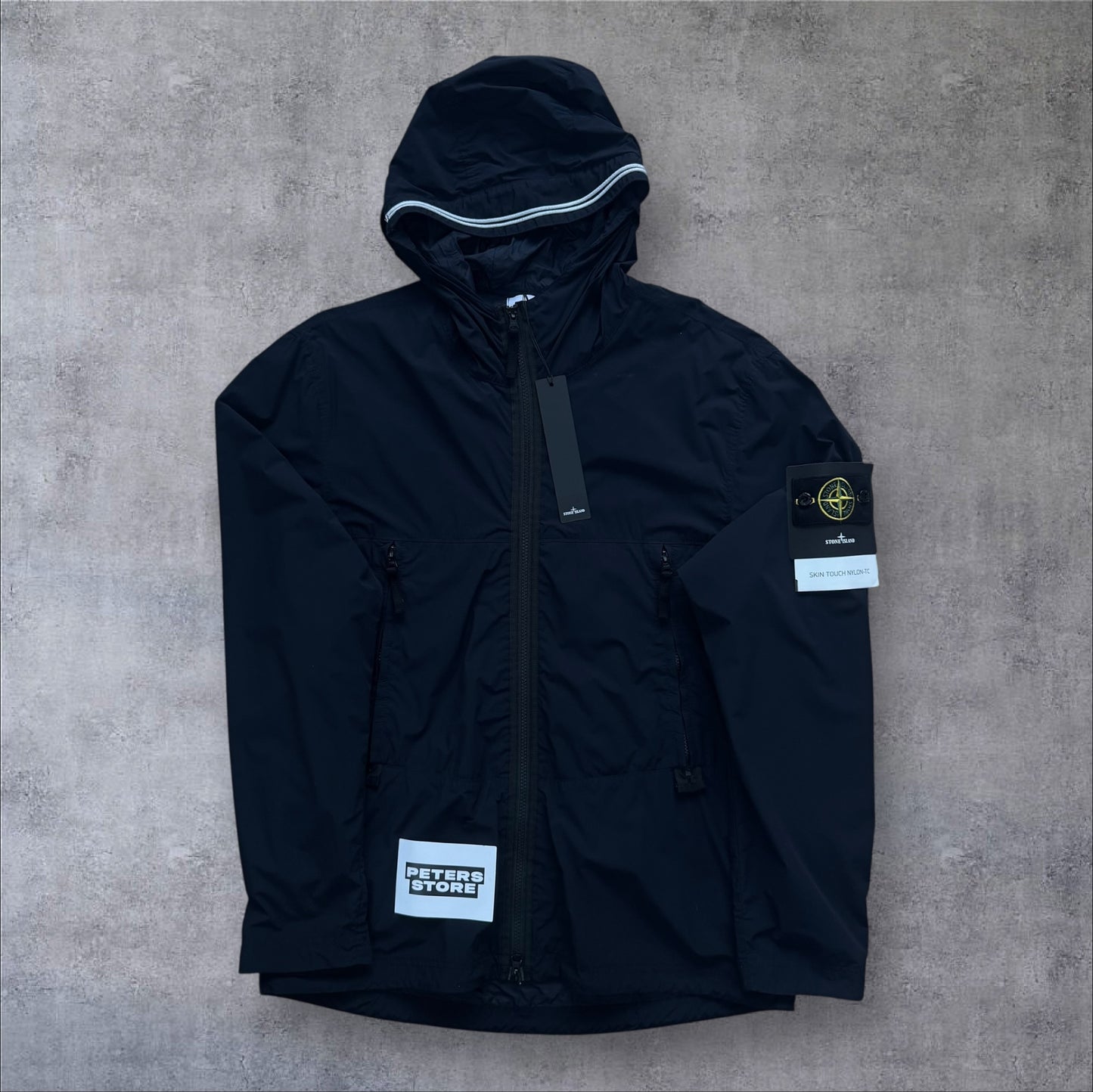 Stone Island Skin Touch Jacket Black XL Brand new with tags RRP £650