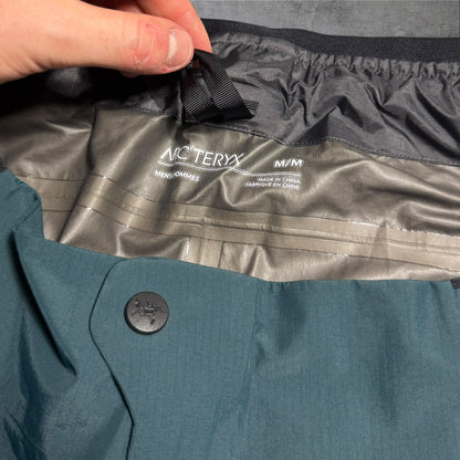 Arcteryx Goretex Trousers Stunning Teal Colourway RRP £350