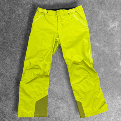 Arc'teryx Stingray Ski Trousers Men's Large Neon RECCO RRP £450